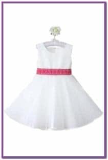 Белое платье для девочки