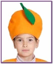 Детская шапка Апельсин