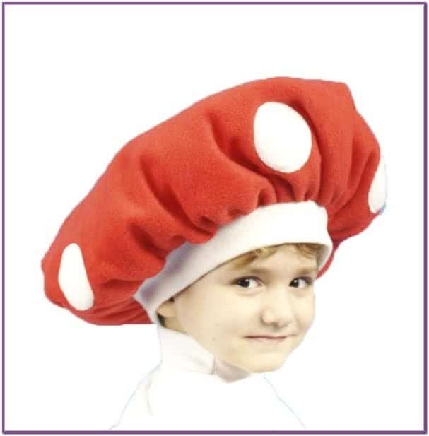 Детская шапка Мухомора