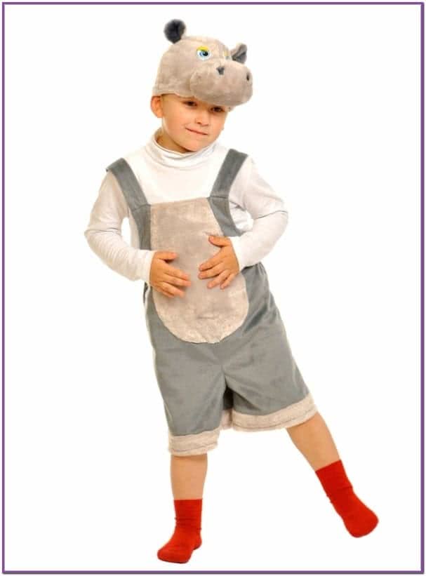 Детский костюм Бегемотика