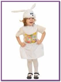 Детский костюм Белой Зайчишки
