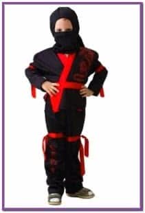 Детский костюм черного Ниндзи