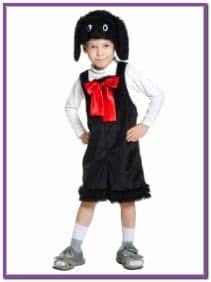 Детский костюм Черного пуделя