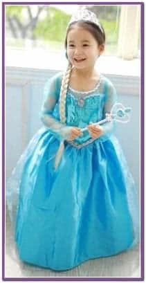 Детский костюм Эльзы Frozen