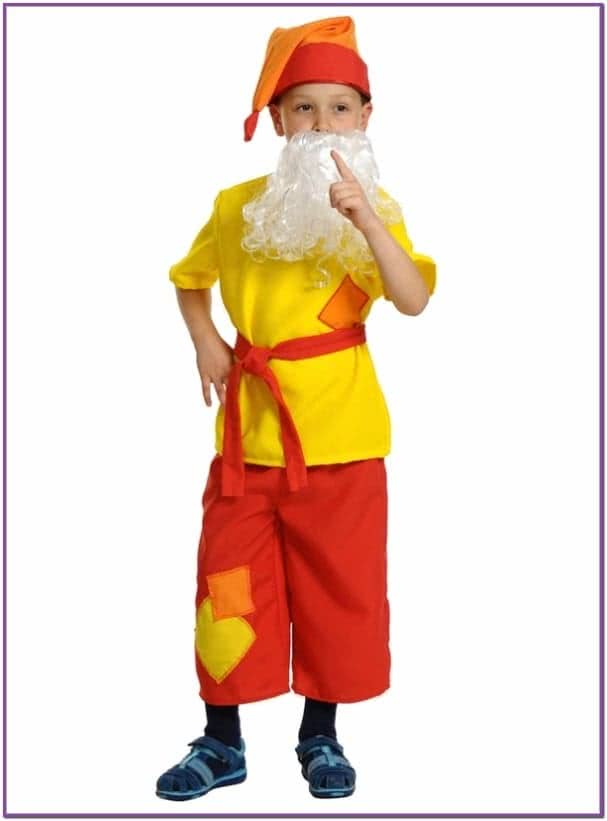 Детский костюм Гнома Скромника