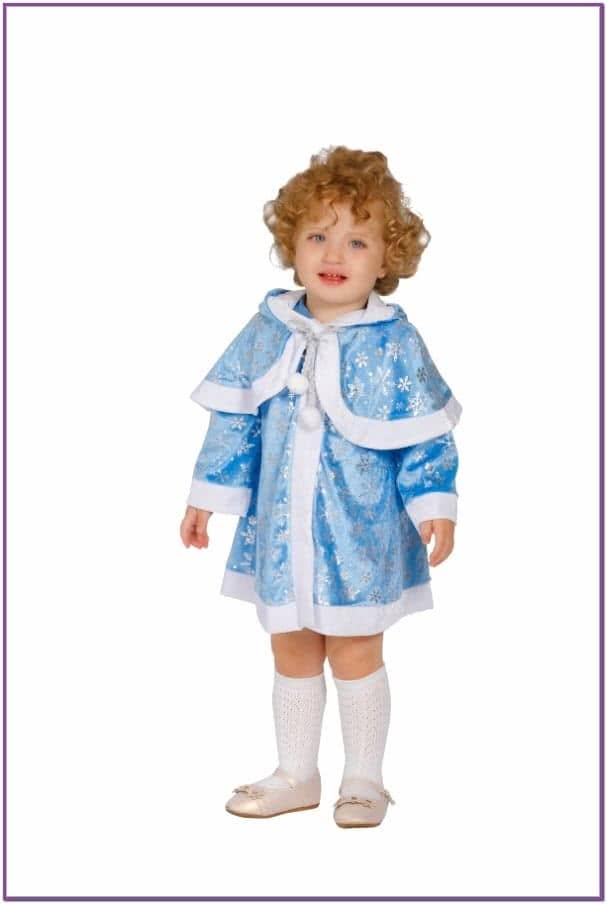 Детский костюм Голубой Снегурочки