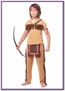 Детский костюм храброго индейца