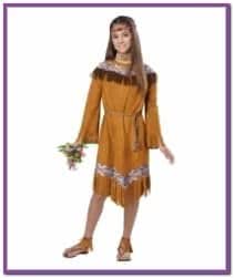 Детский костюм индейской принцессы
