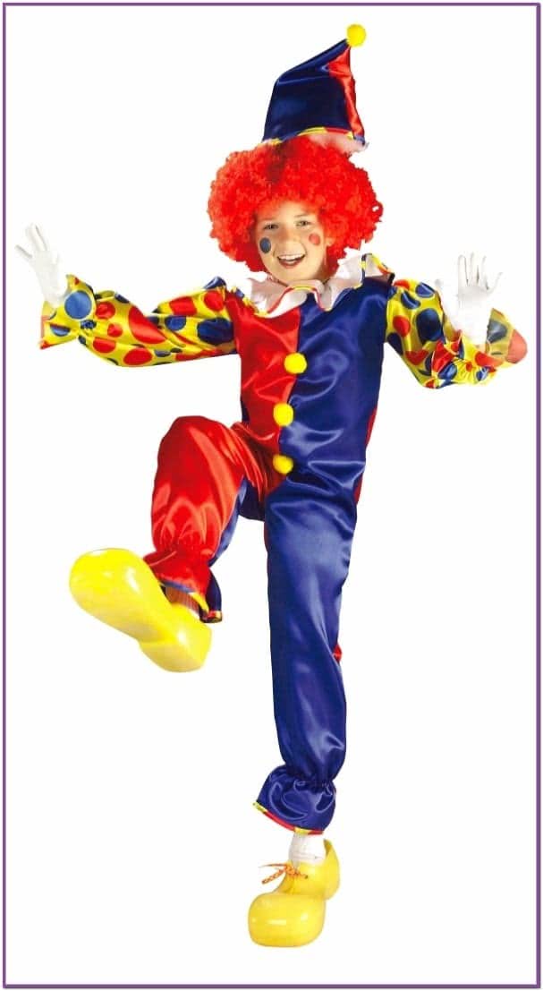 Детский костюм клоуна-акробата
