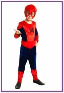 Детский костюм Красный Человек Паук