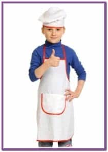 Детский костюм маленького поваренка
