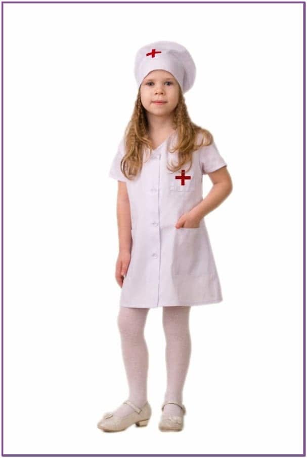 Детский костюм маленькой Медсестры