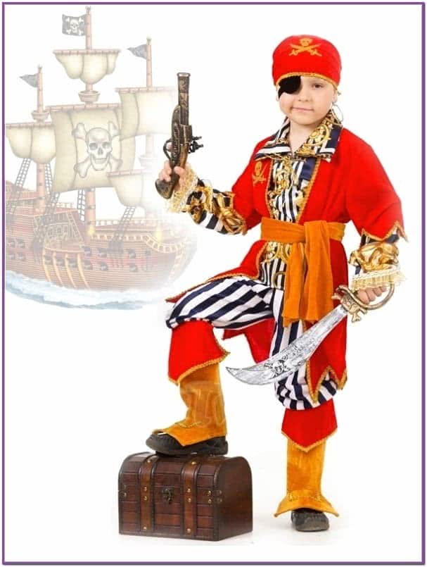 Детский костюм морского пирата