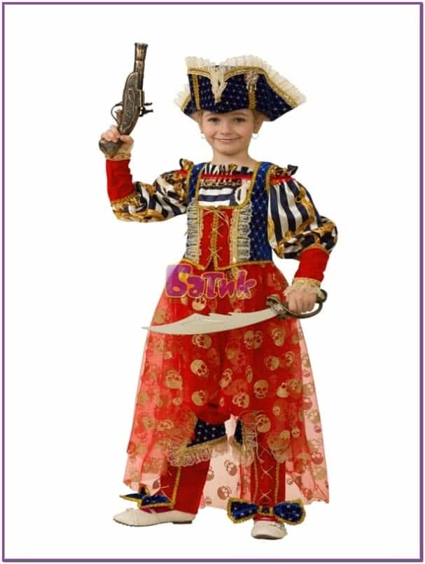 Детский костюм морской пиратки