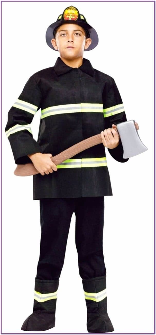 Детский костюм начальника пожарного
