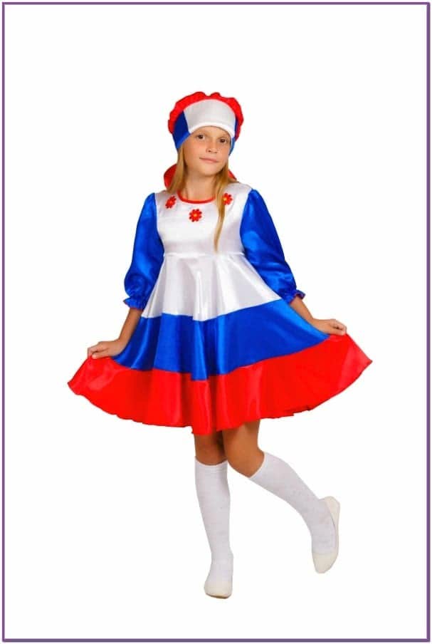 Детский костюм Патриотки России