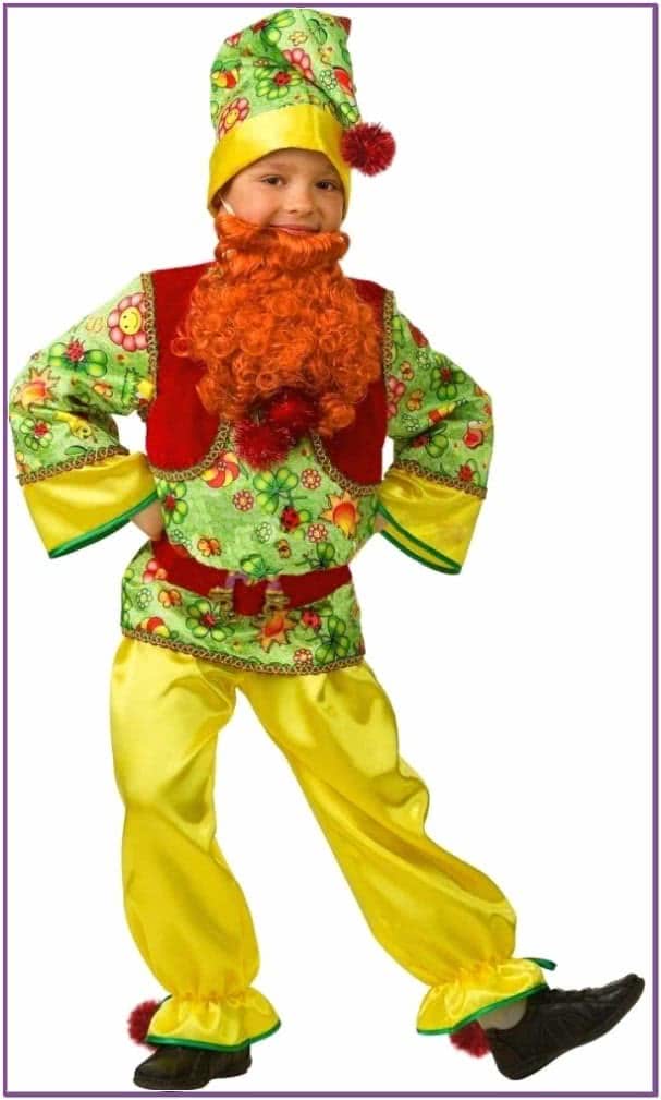 Детский костюм сказочного гномика