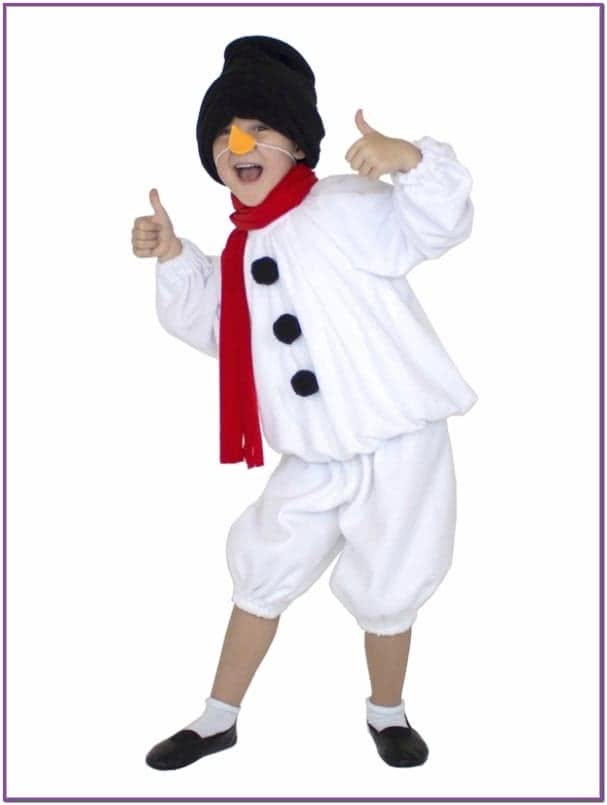 Детский костюм Снеговика