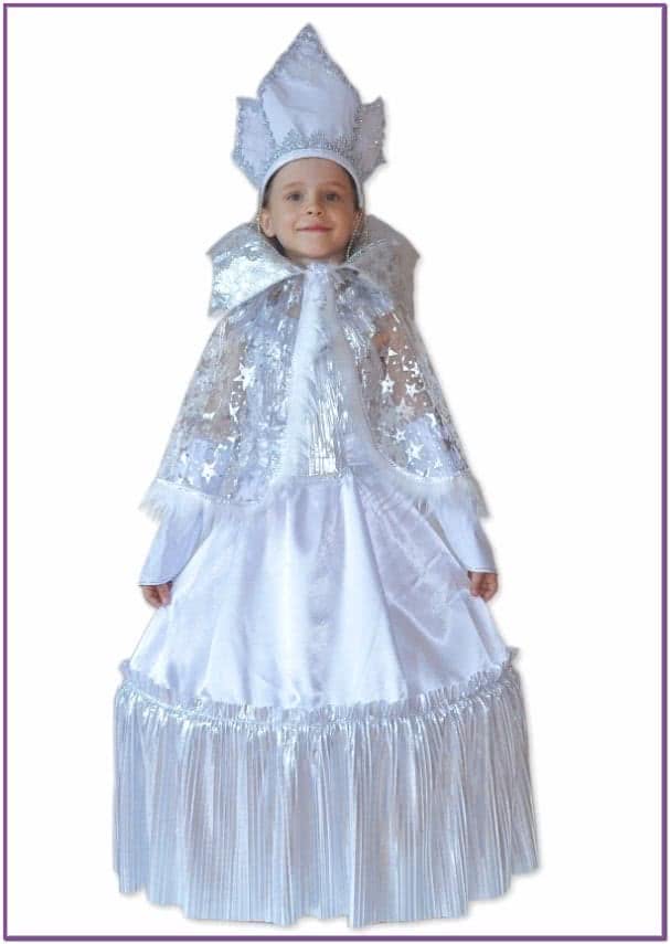 Детский костюм Снежной Королевы