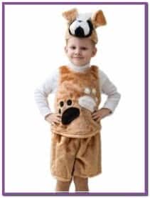 Детский костюм собачки Боксера