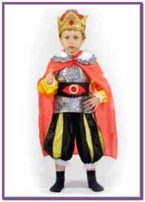 Детский костюм важного короля