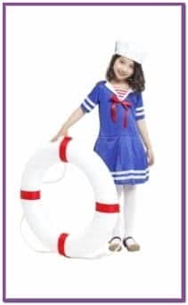 Детский костюм веселой морячки