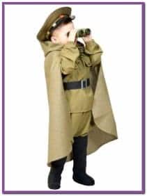Детский костюм Военного командира