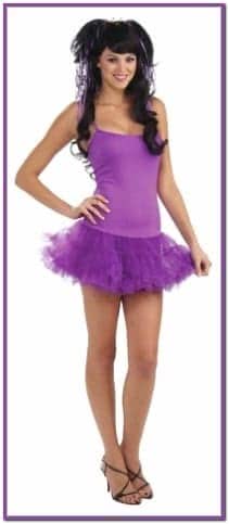 Фиолетовое платье феи