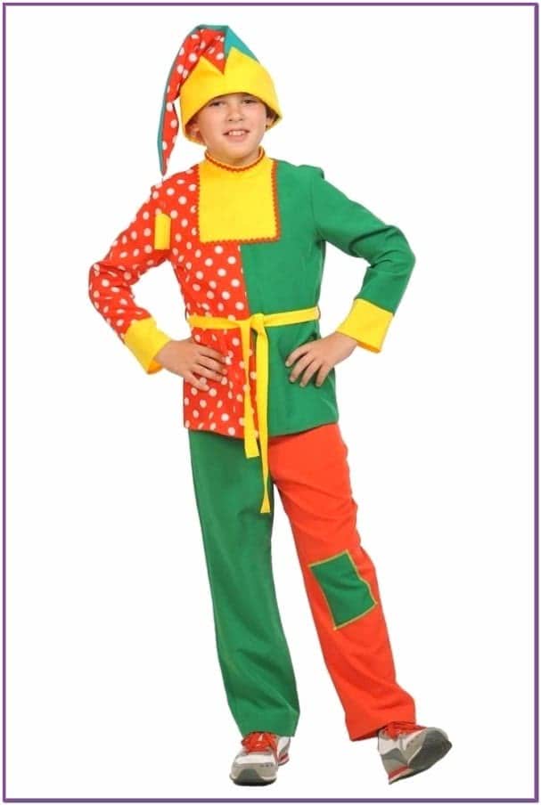 Карнавальный костюм Петрушки для детей