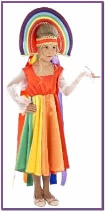 Карнавальный костюм радуга