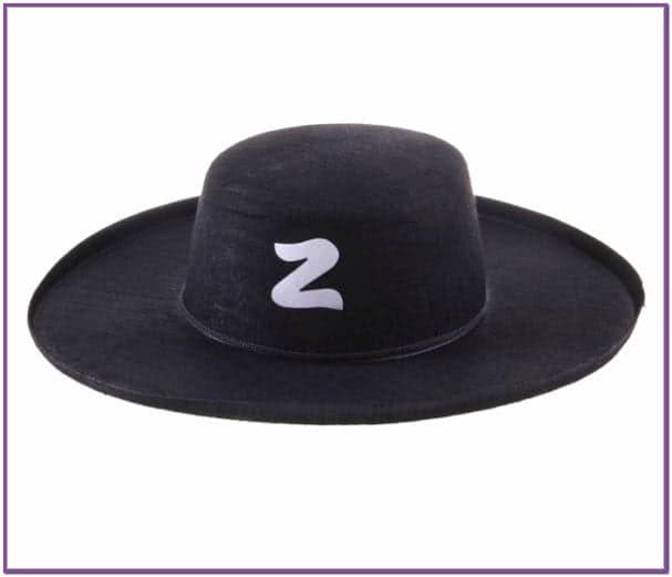 Классическая шляпа Зорро