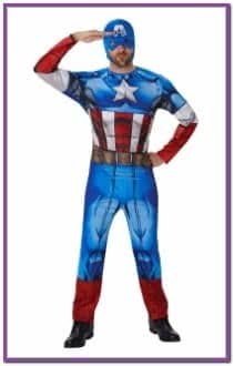 Классический костюм Капитана Америка