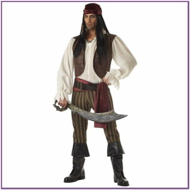 Костюм модного пирата
