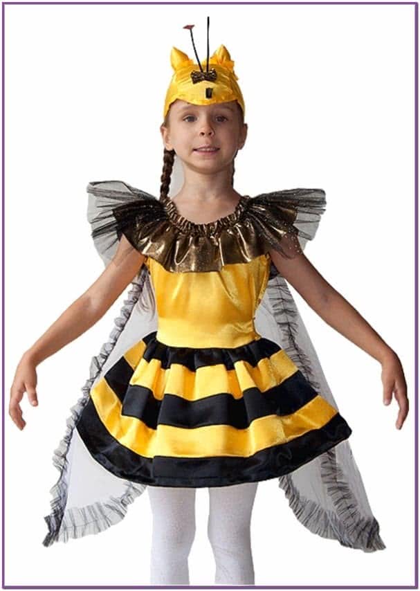 Костюм пчелки для детей