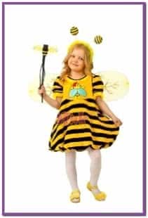 Костюм пчелки для девочек