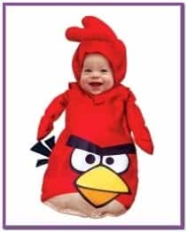 Красный костюм Angry Birds для малышей