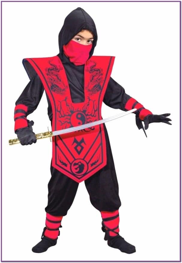 Красный костюм Ниндзя