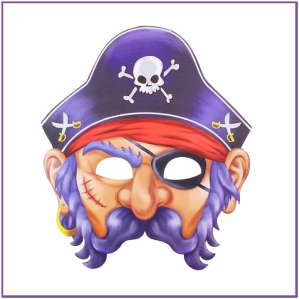 Маска старого капитана пиратов