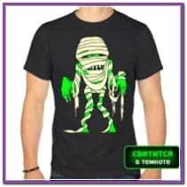 Мужская футболка Зомби-мумия