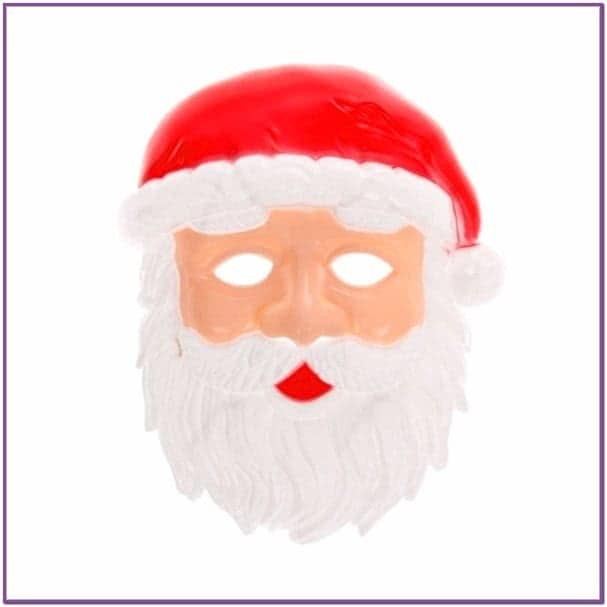 Новогодняя маска Дед Мороз