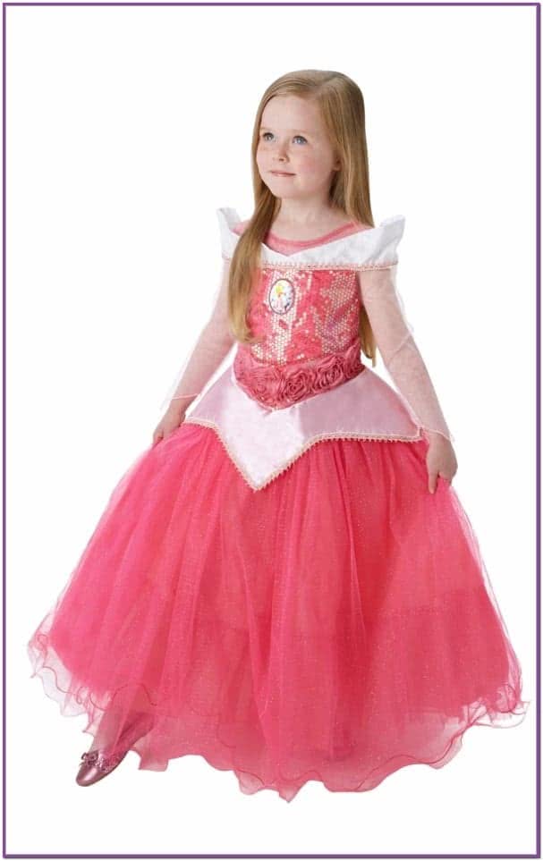 Платье принцессы Авроры розовое