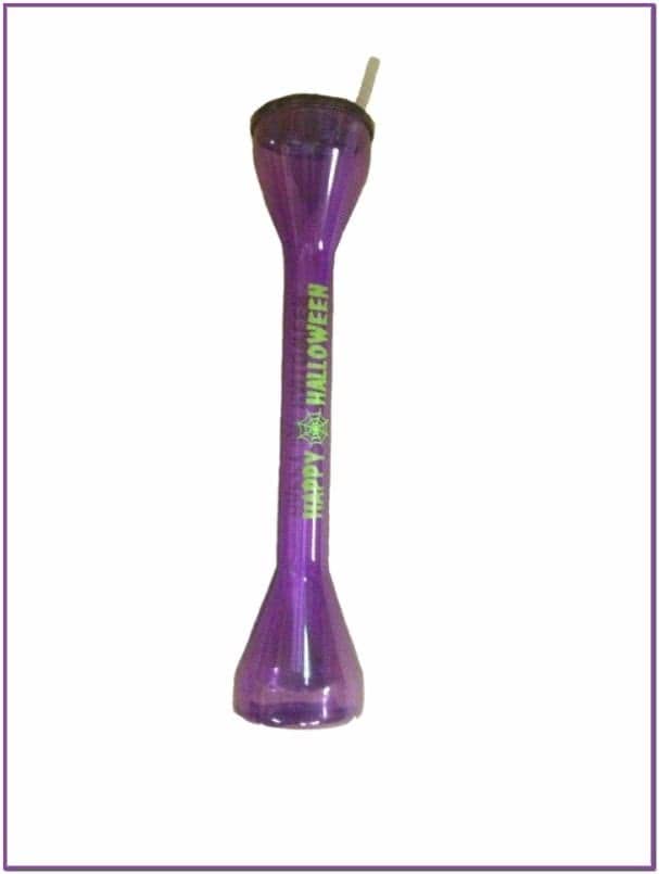 Стакан для вечеринки в виде трубы фиолетовый