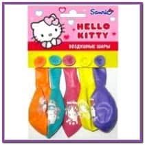 Воздушные шары Hello Kitty 5 шт