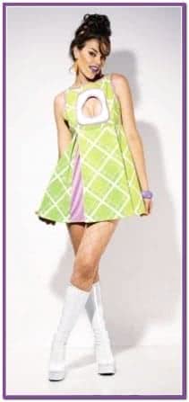 Яблочное мини-платье из Остин Пауэрса