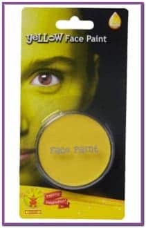 Желтый грим-краска для лица