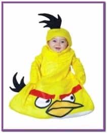 Желтый костюм Angry Birds для малышей