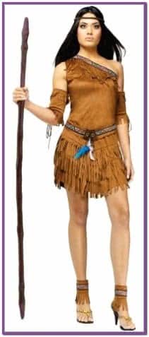 Женский костюм вождя племени
