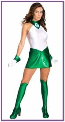 Женский костюм Зеленый Фонарь